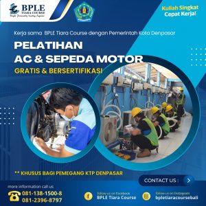 Read more about the article PELATIHAN AC & SEPEDA MOTOR – GRATIS & BERSERTIFIKASI!